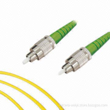 FC/APC SM DX Fiber-optic Patch Cord, Fiber Pigtails (0.9&2.0&3.0 Optional)